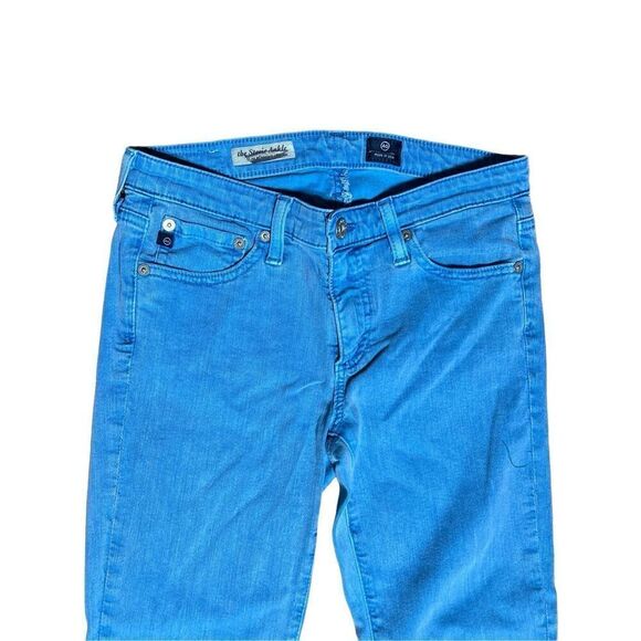 Adriano Goldschmied Blue Skinny Jeans The Stevie Ankle Slim Straight Leg 26R - Picture 2 of 4